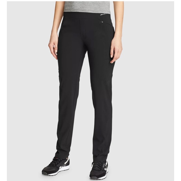 Eddie Bauer Women's Incline Utility Pants - Black, NWT  (31" inseam) - Picture 1 of 14